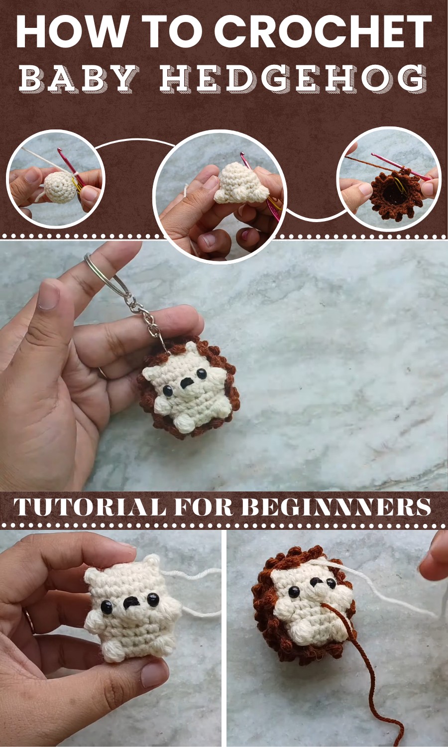 Baby Hedgehog Amigurumi