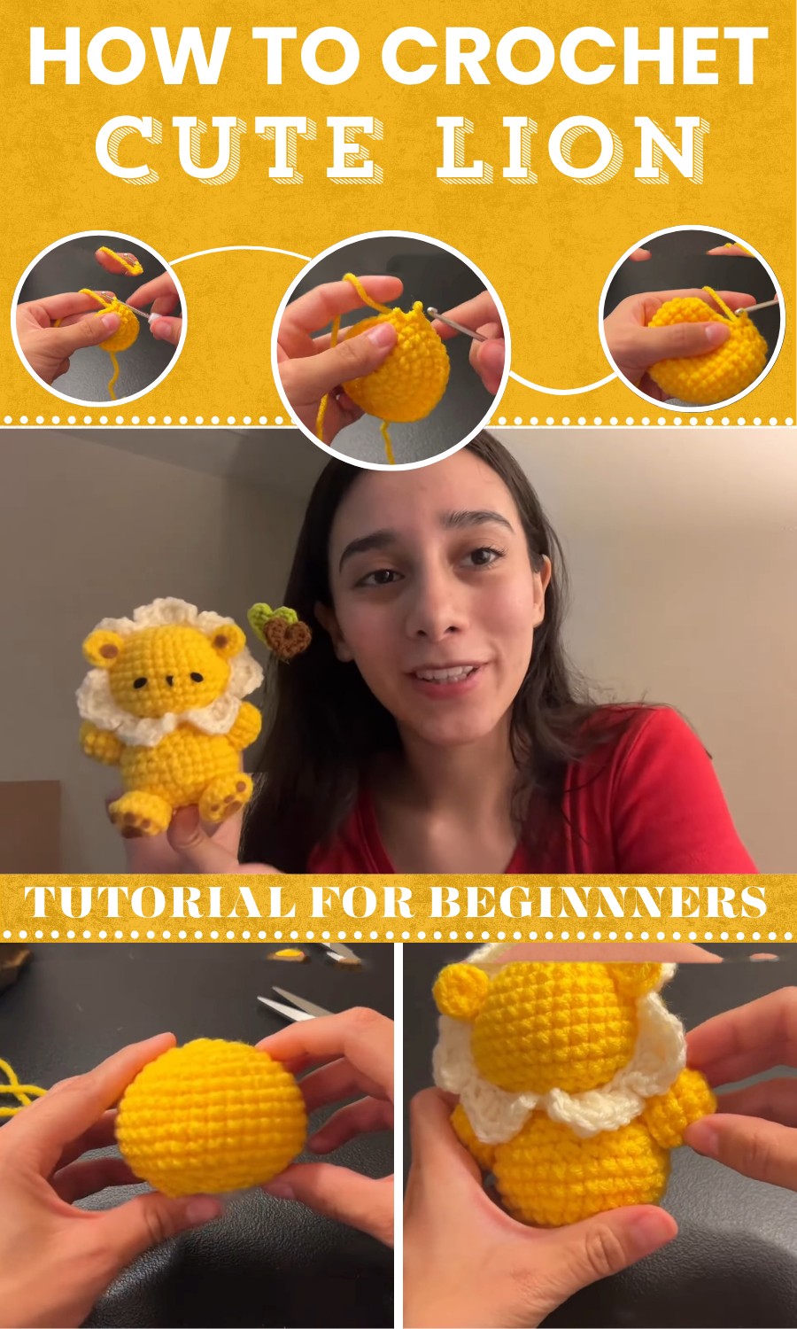 How To Crochet A Lion