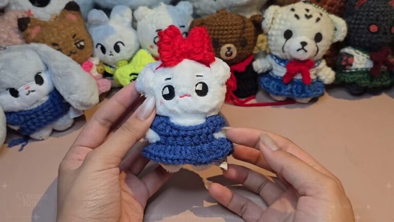 How to Add a Crochet Ribbon to Plushies, Dolls, and Headbands