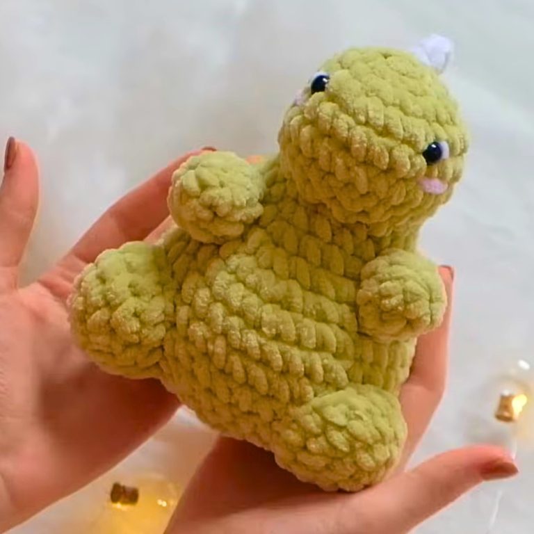 Adorable Crochet Dinosaur Pattern That Kids Will Love