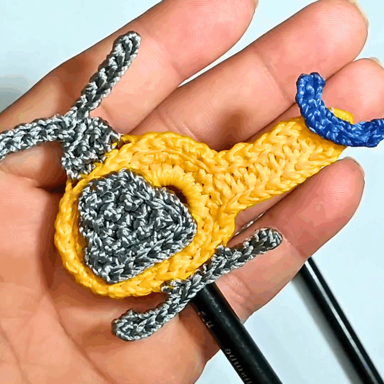 Free Crochet Helicopter Pencil Topper With Soda Can Seal
