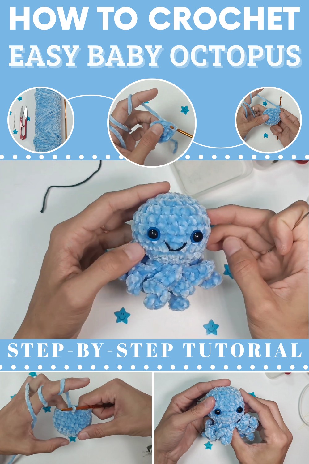 Crochet Baby Octopus
