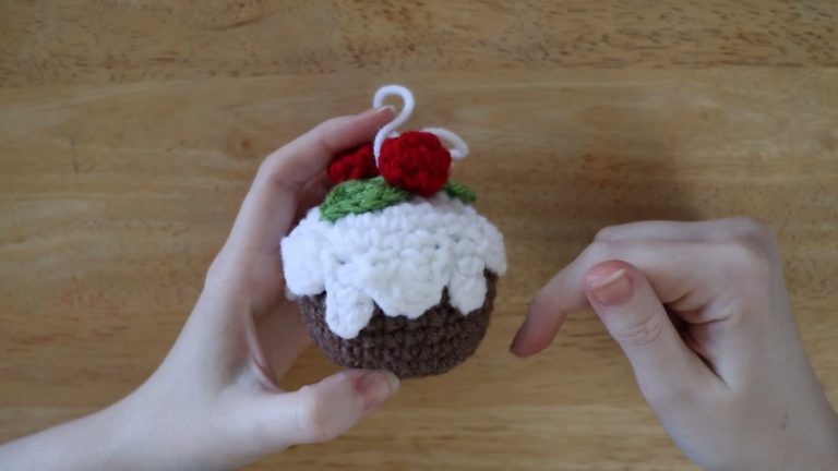 Crochet Christmas Pudding
