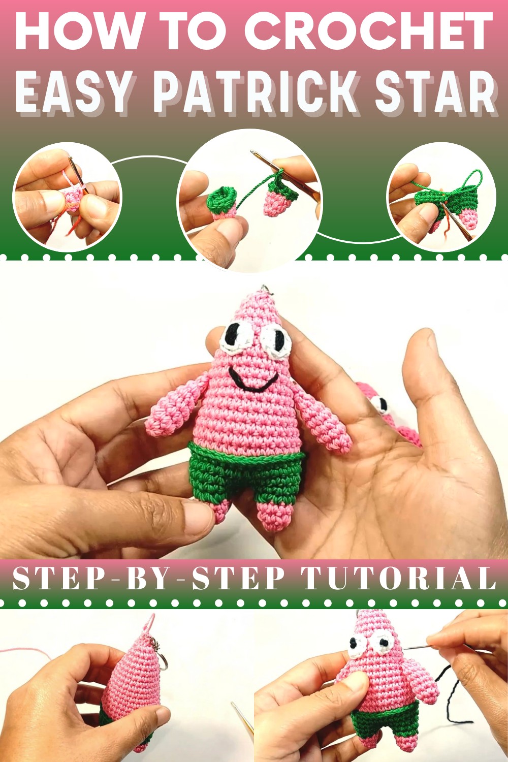 Crochet Easy Patrick Star