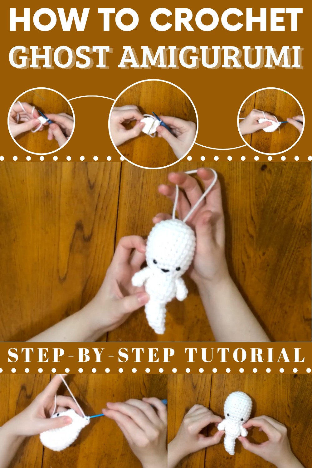 Crochet Ghost Amigurumi