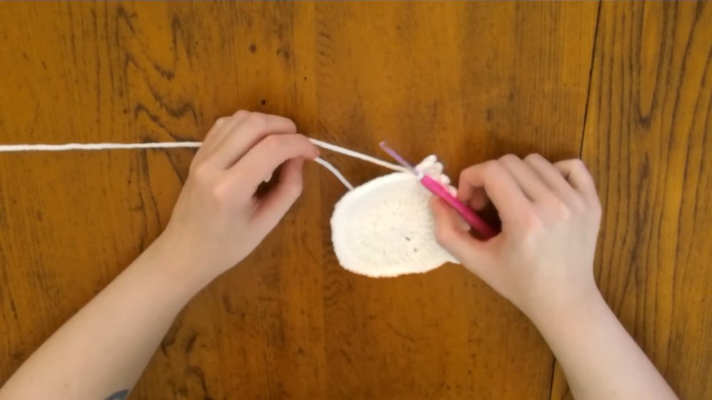 Crochet Ghost Coaster
