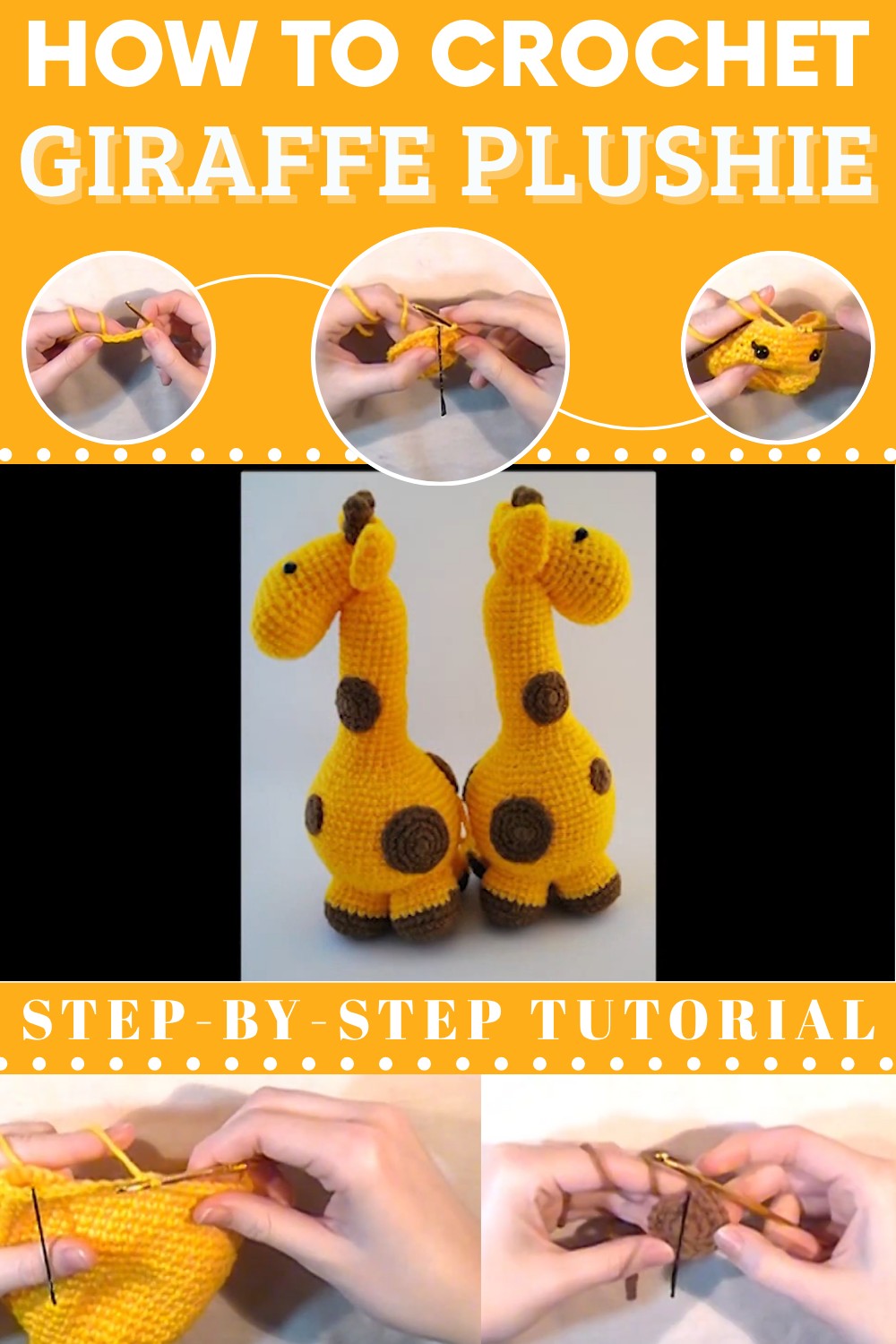 Crochet Giraffe Plushie