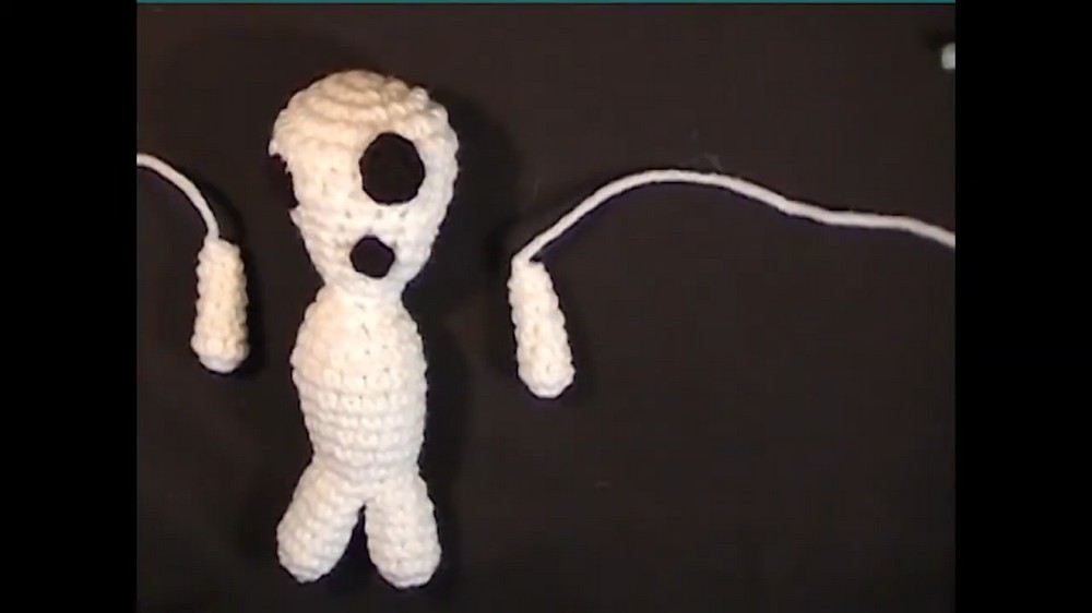 Crochet Kodama Amigurumi
