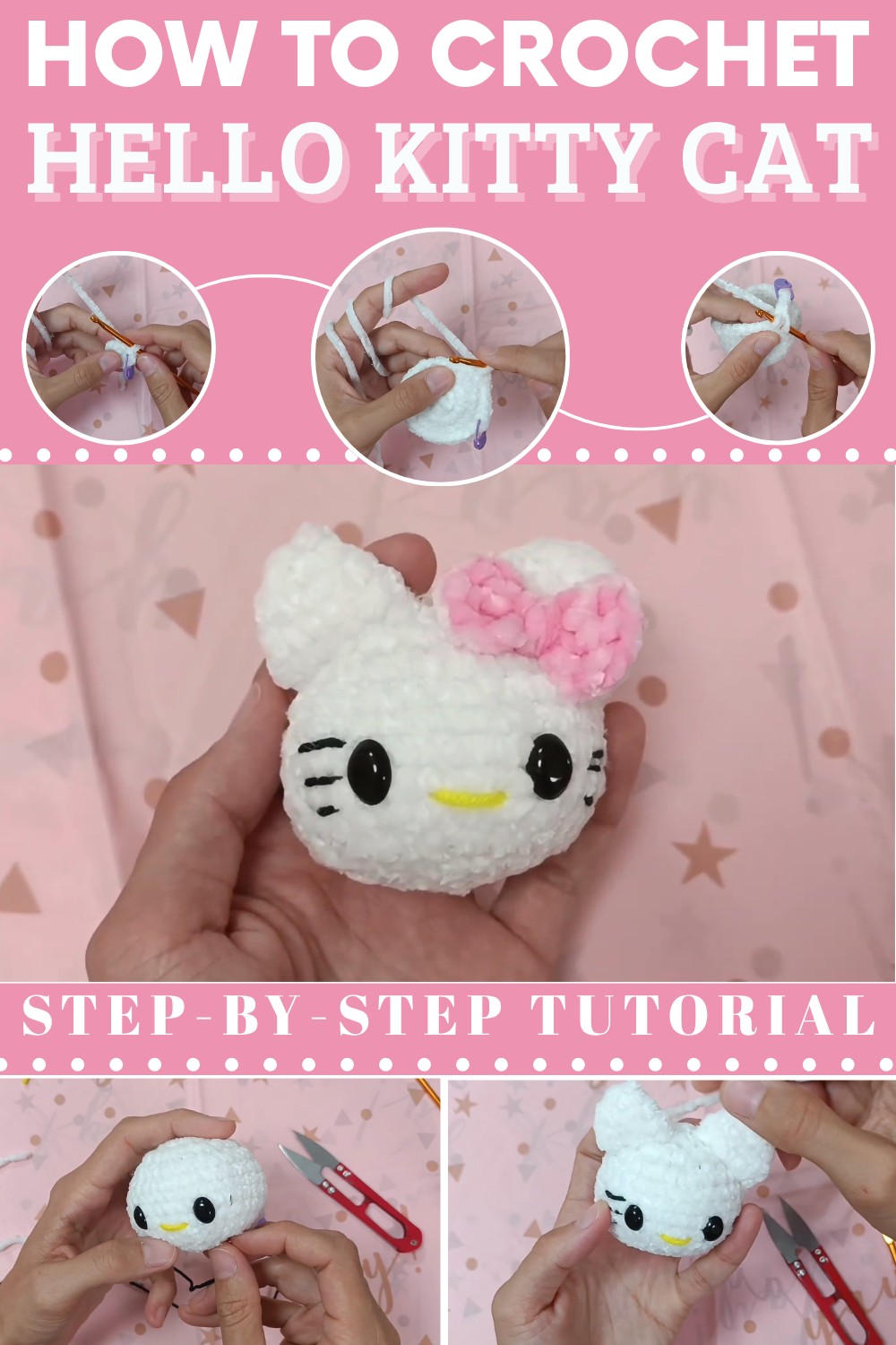 Crochet Mini Plush Heart