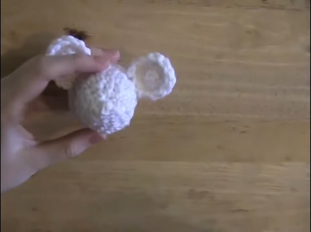 Crochet Mouse Cat Toy