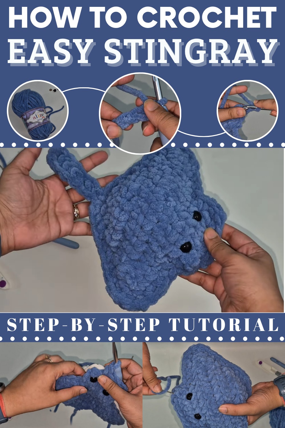 Crochet Stingray