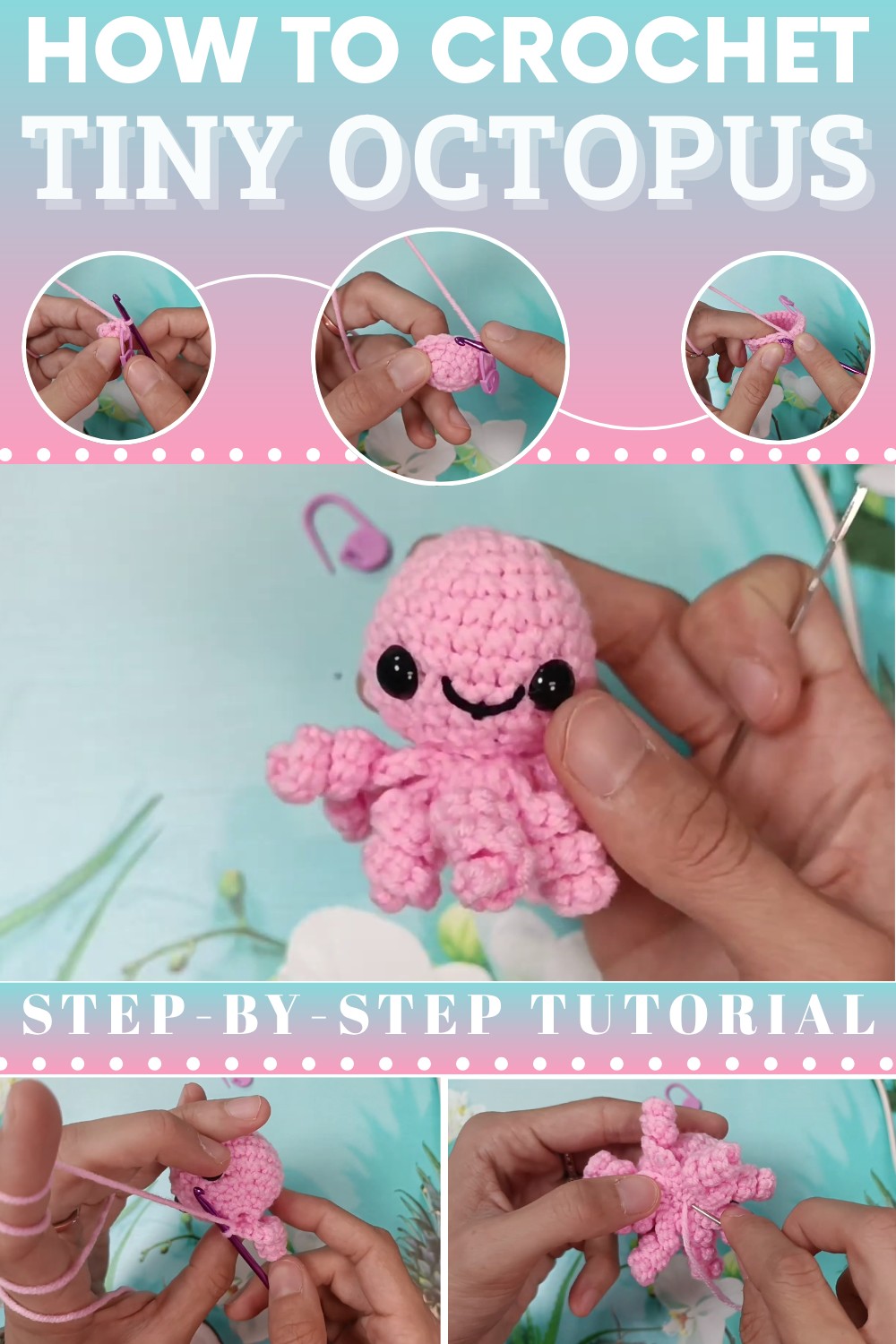 Crochet Tiny Octopus