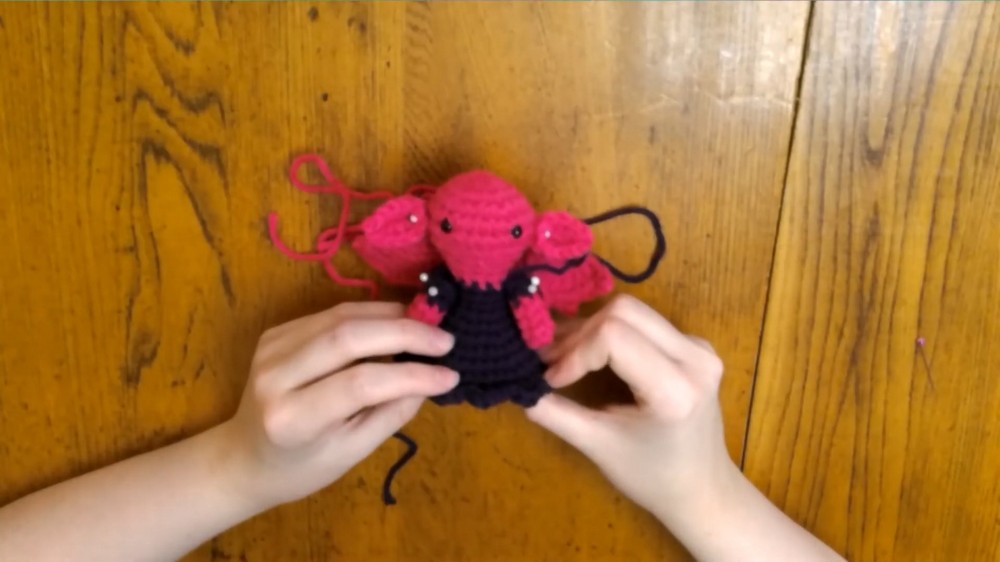 Crochet Vampire Girl