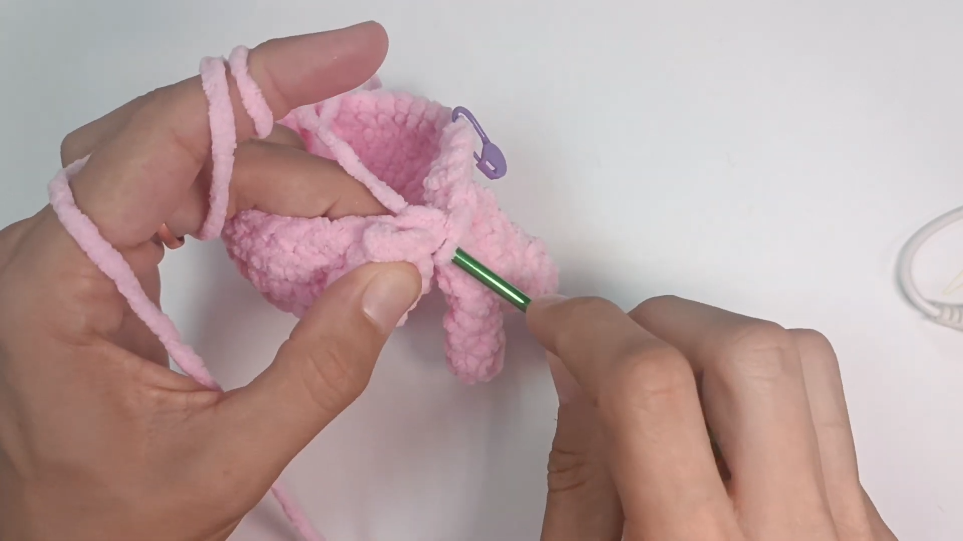 Crochet Plush Crab