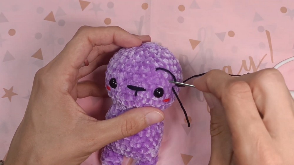 Crochet Plush Rabbit