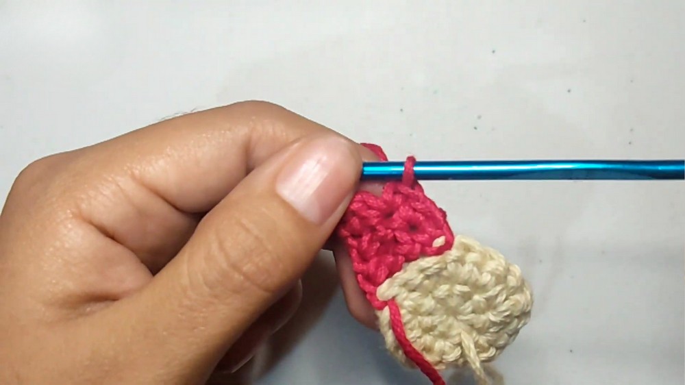 Crochet Christmas Santa Star