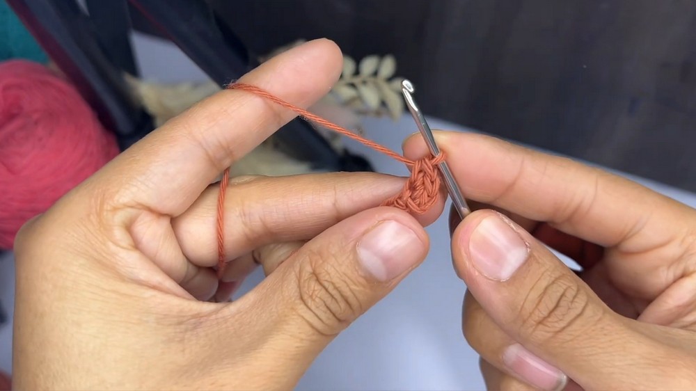 Crochet Kitten Keychain