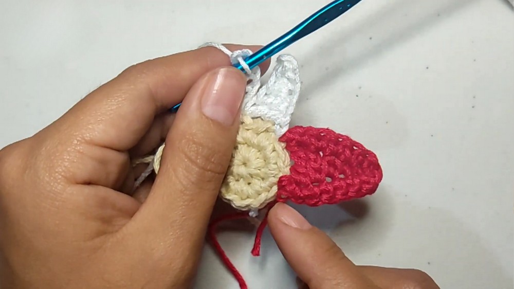Crochet Christmas Santa Star