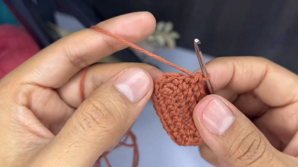 Crochet Kitten Keychain