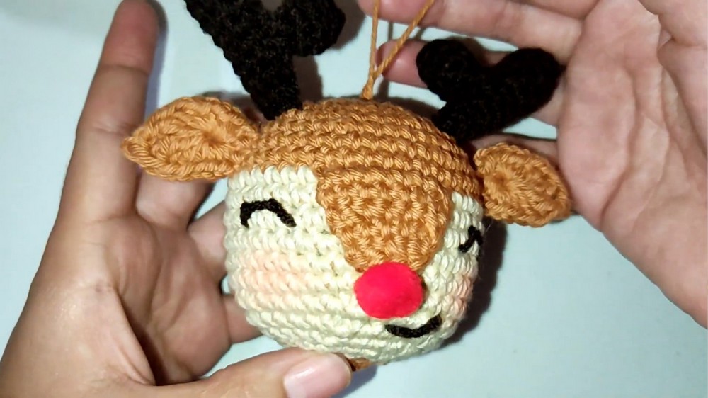 Crochet Reindeer Christmas