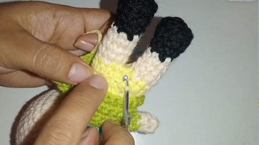 Crochet Mulan Doll Amigurumi