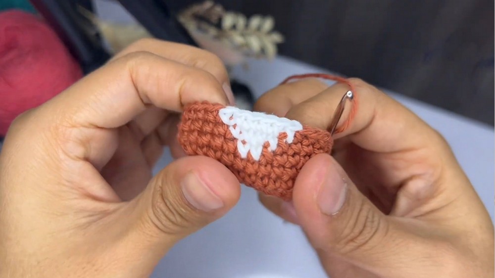 Crochet Kitten Keychain