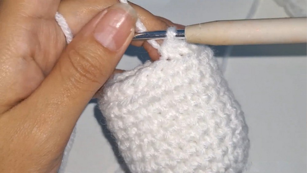 Crochet Amigurumi Ghost Hat