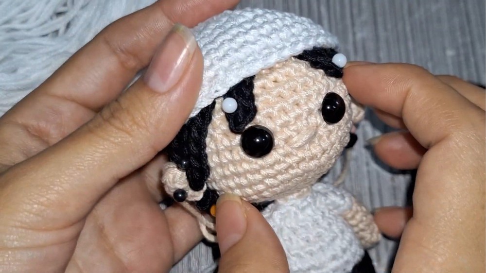 Crochet Doll Cap Amigurumi