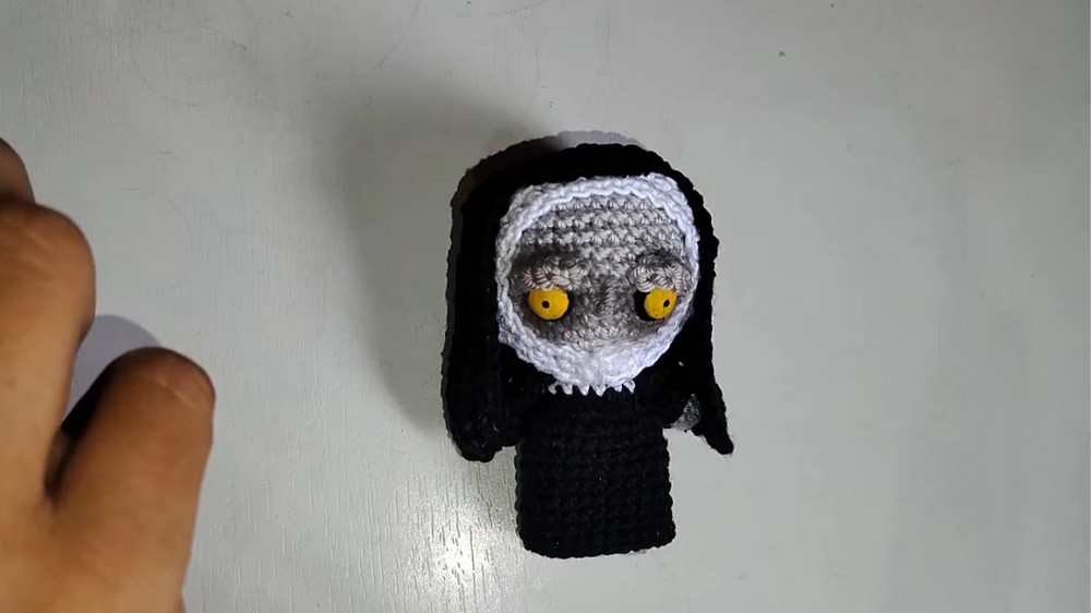 Crochet The Nun Amigurumi