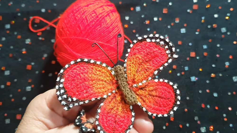 Crochet Monarch Butterfly
