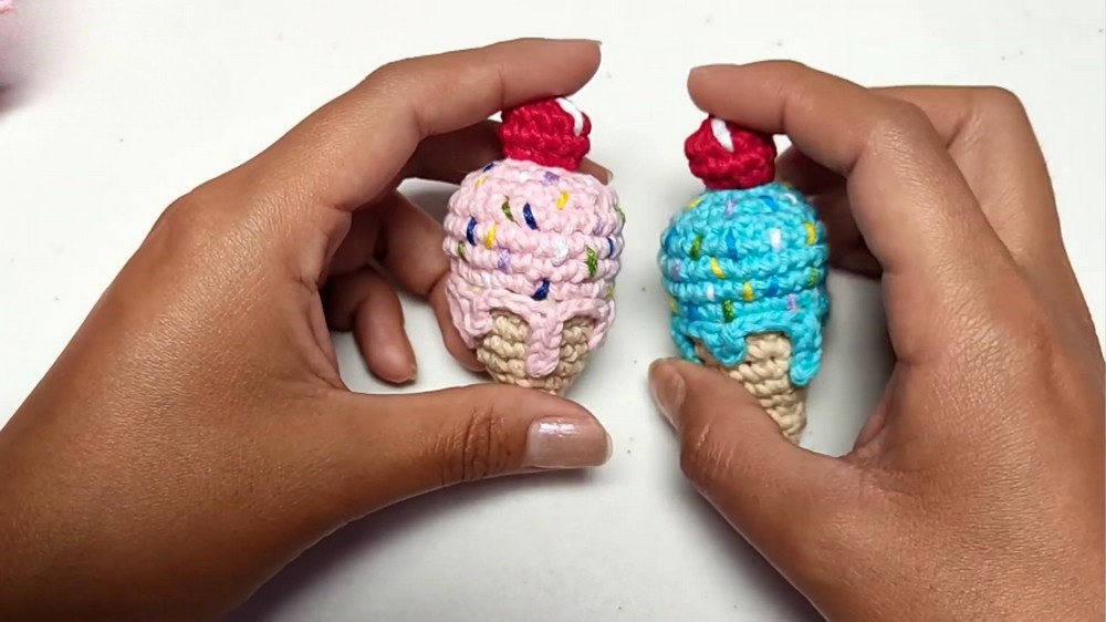 Crochet Ice Cream Amigurumi