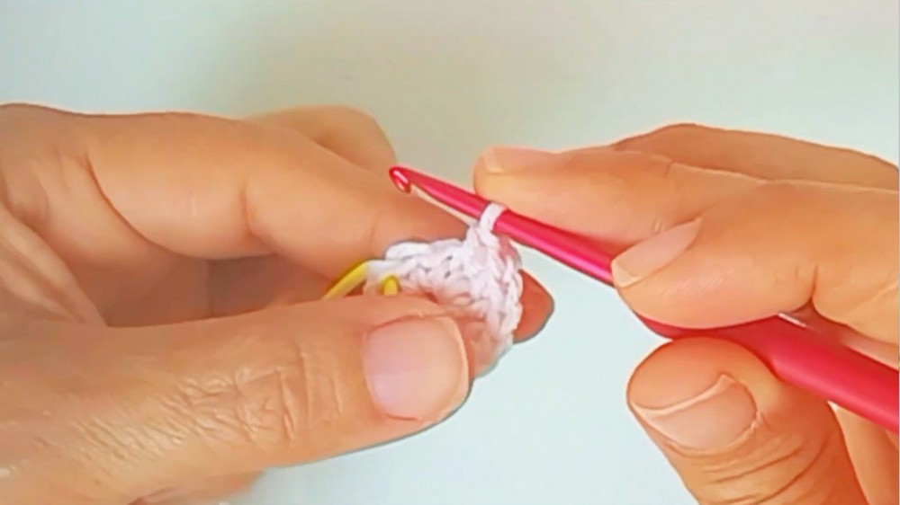 Crochet Bunny Keychain
