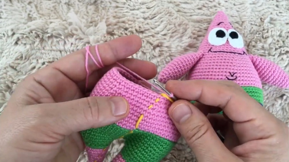 Crochet Spongebob Squarepants