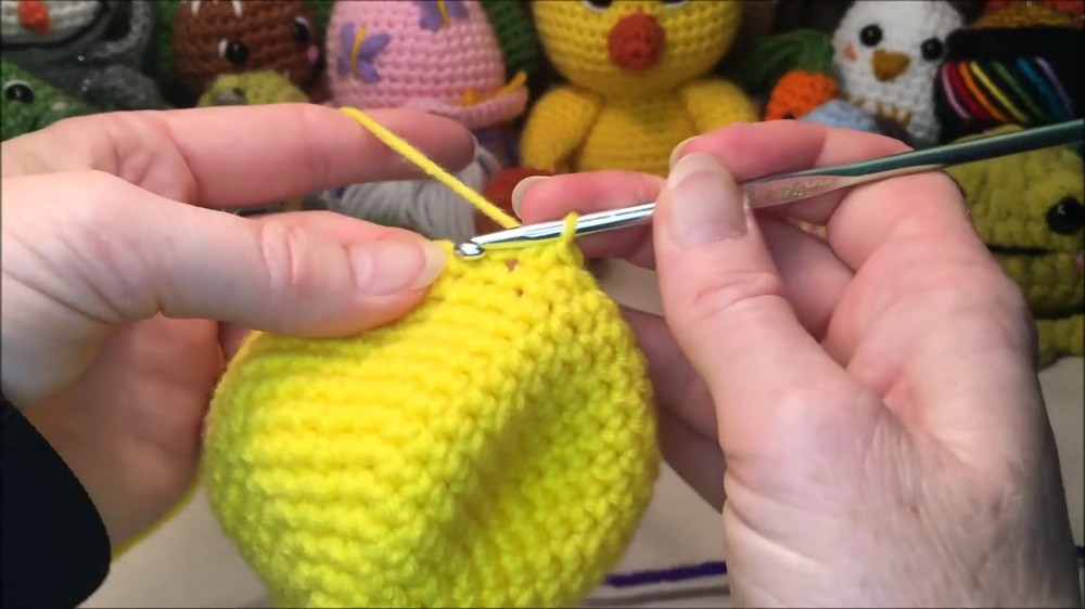 Crochet Chick Easter Amigurumi