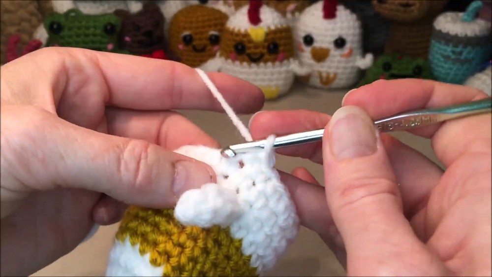 Crochet Chicken Nugget