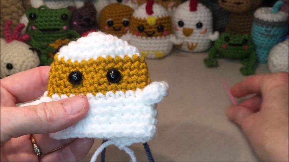Crochet Chicken Nugget