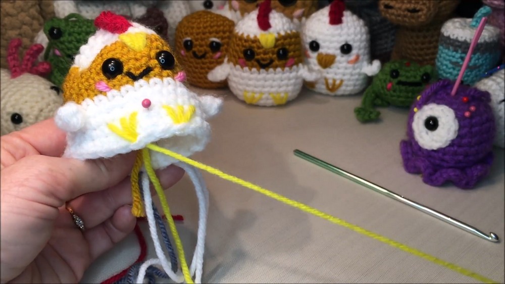 Crochet Chicken Nugget