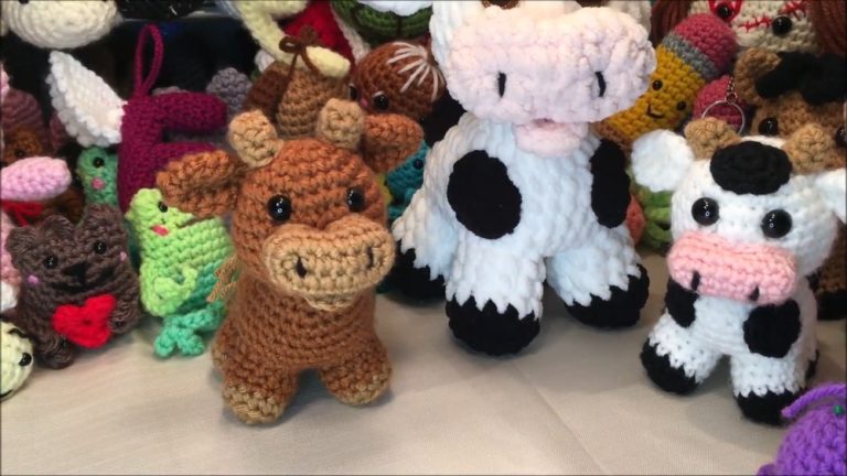 Crochet Cow Amigurumi
