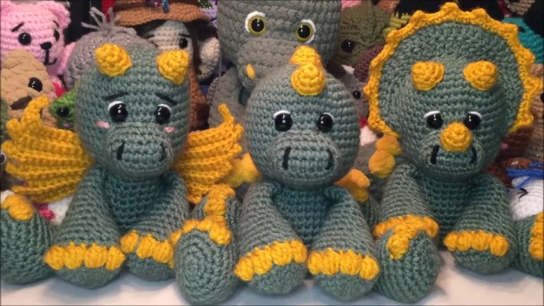 Crochet Dinosaur Dragon