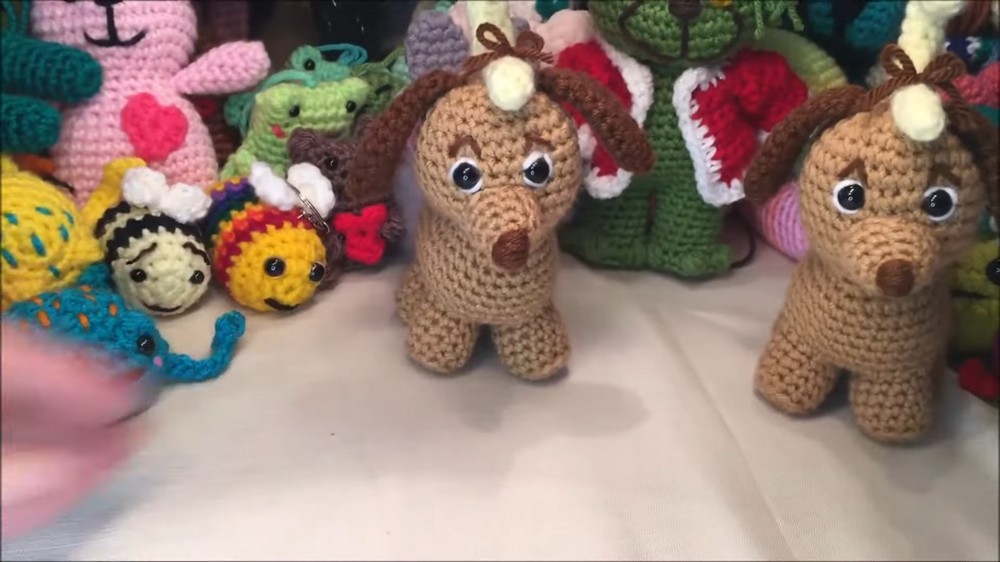 Crochet Dog Max Grinch