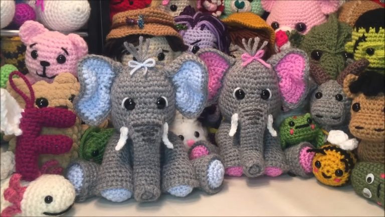 Crochet Elephant Amigurumi