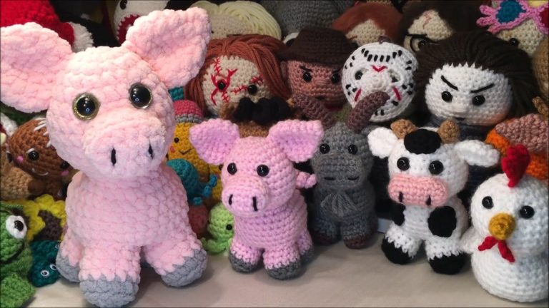Crochet Pig Amigurumi