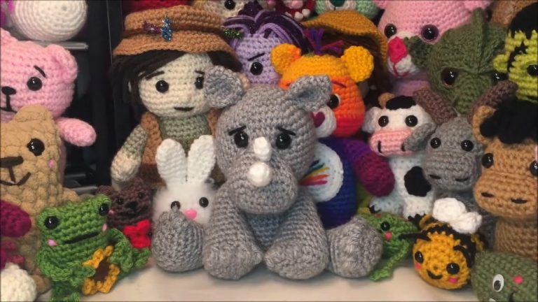 Crochet Rhino Amigurumi