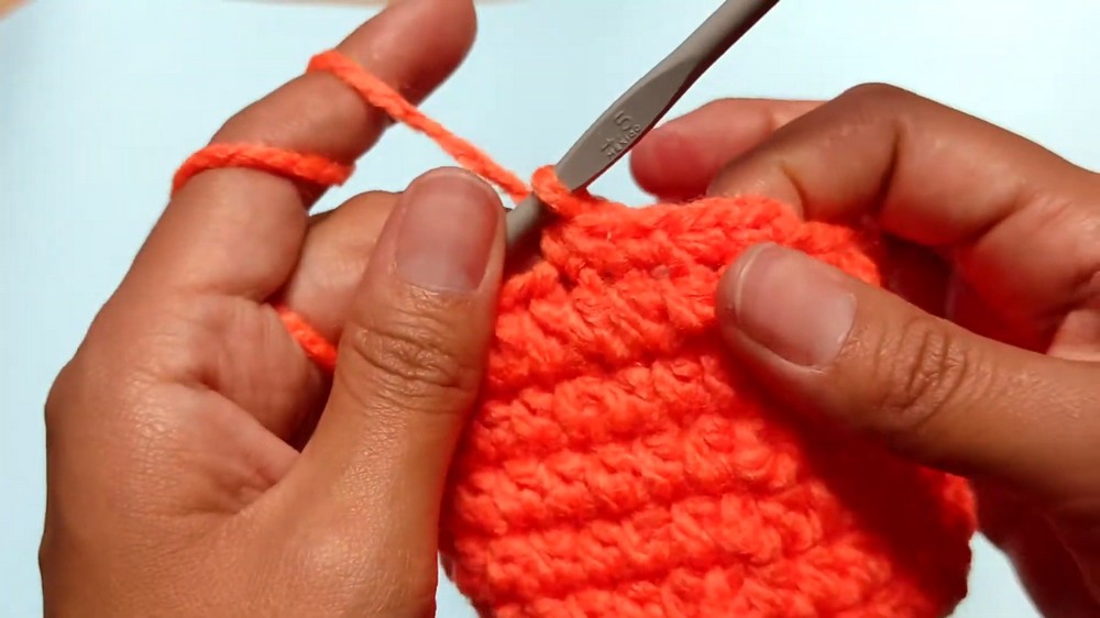 Crochet Pumpkin Basket