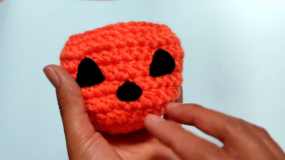 Crochet Pumpkin Basket