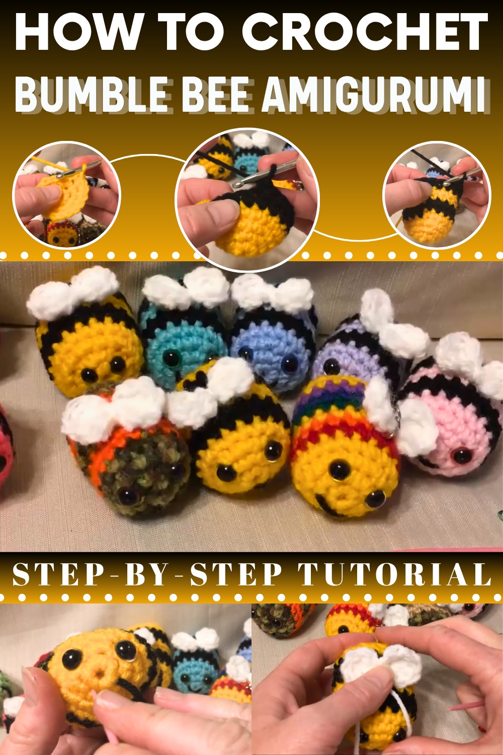 Crochet Bumble Bee