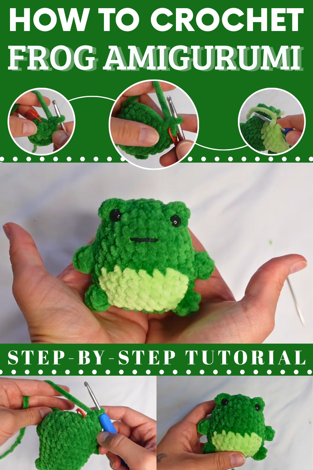 Crochet Frog Amigurumi