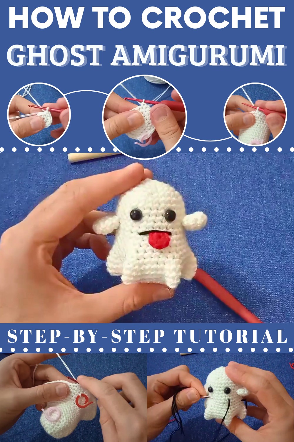 Crochet Ghost Amigurumi