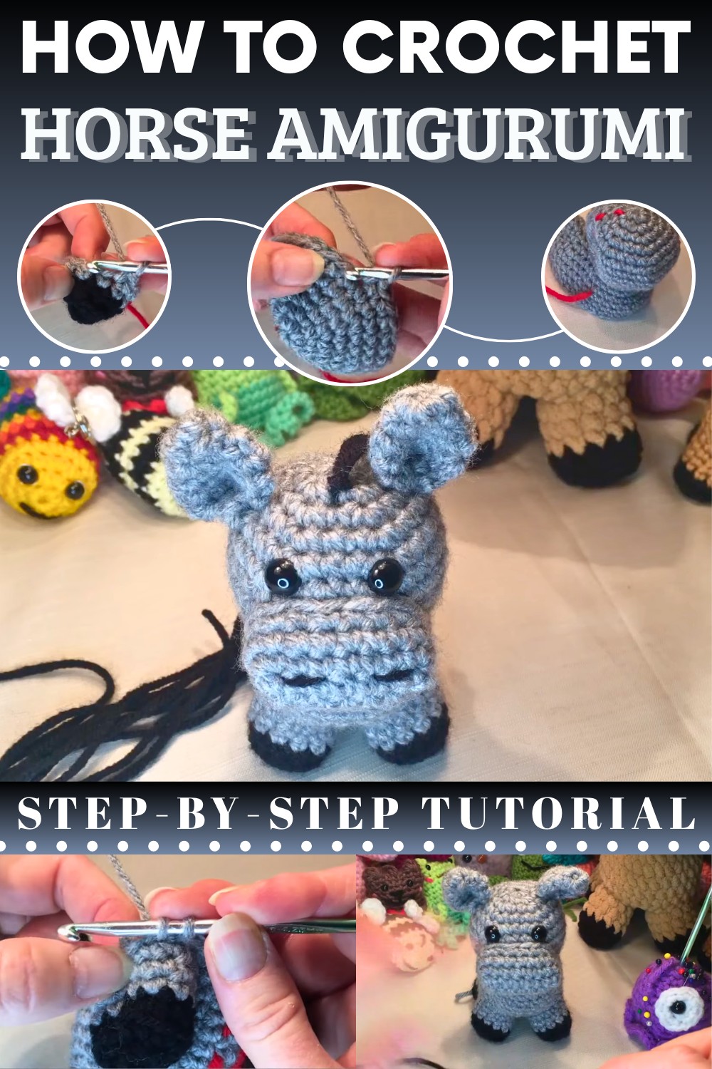 Crochet Horse Amigurumi