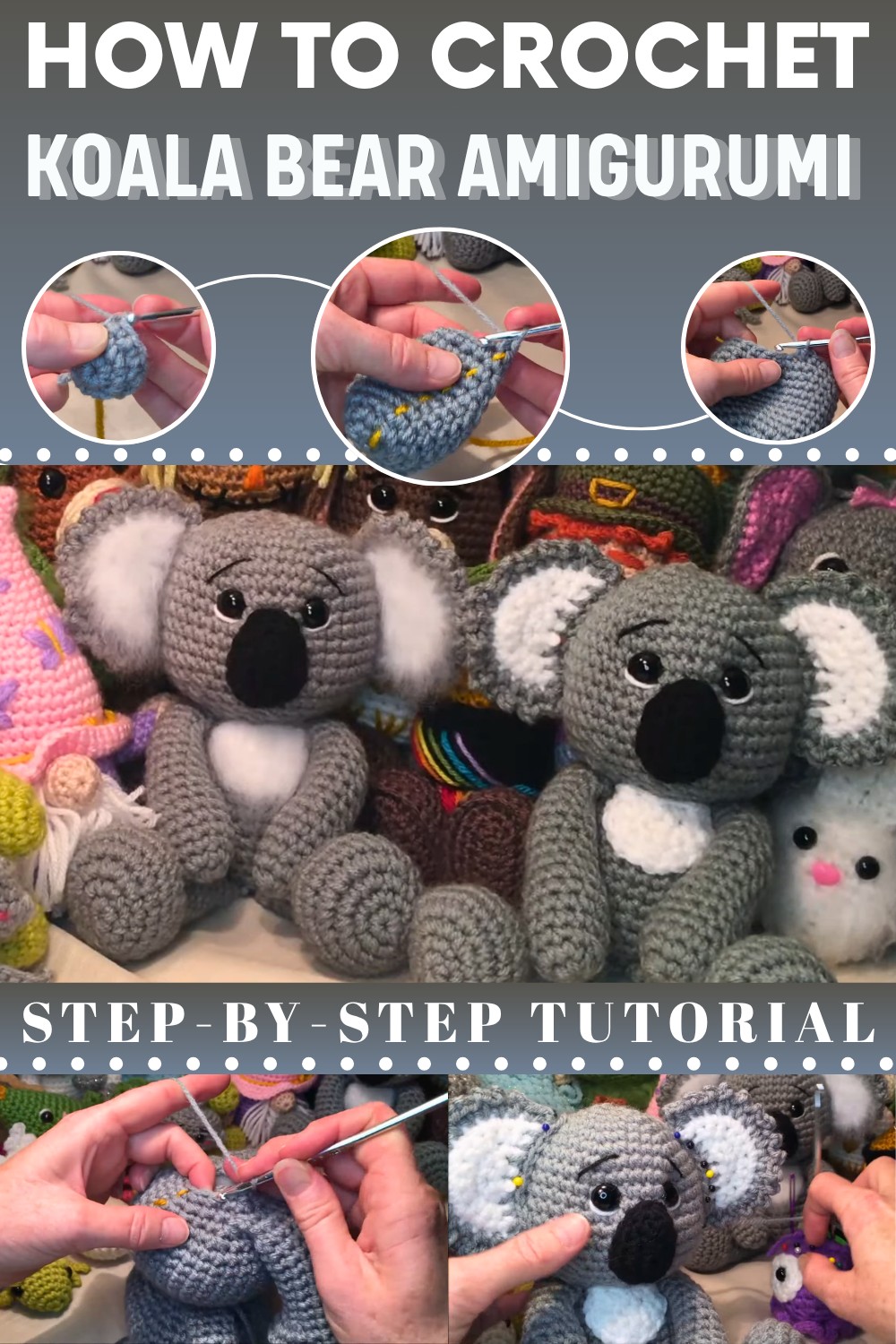 Crochet Koala Bear Amigurumi